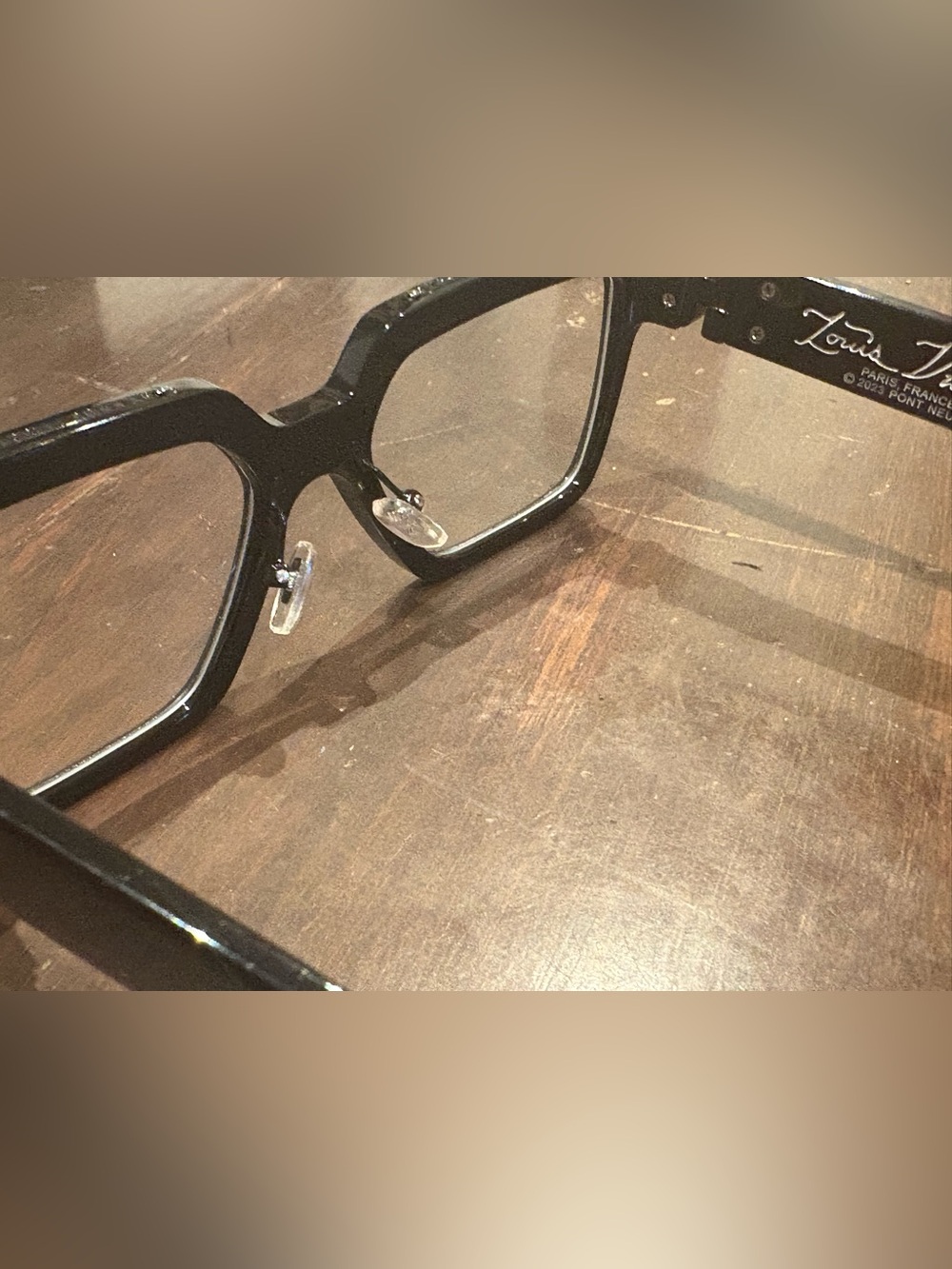 Louis Vuitton 1.1 Clear Millionaires Sunglasses Black/Transparent - Picture 6 of 11